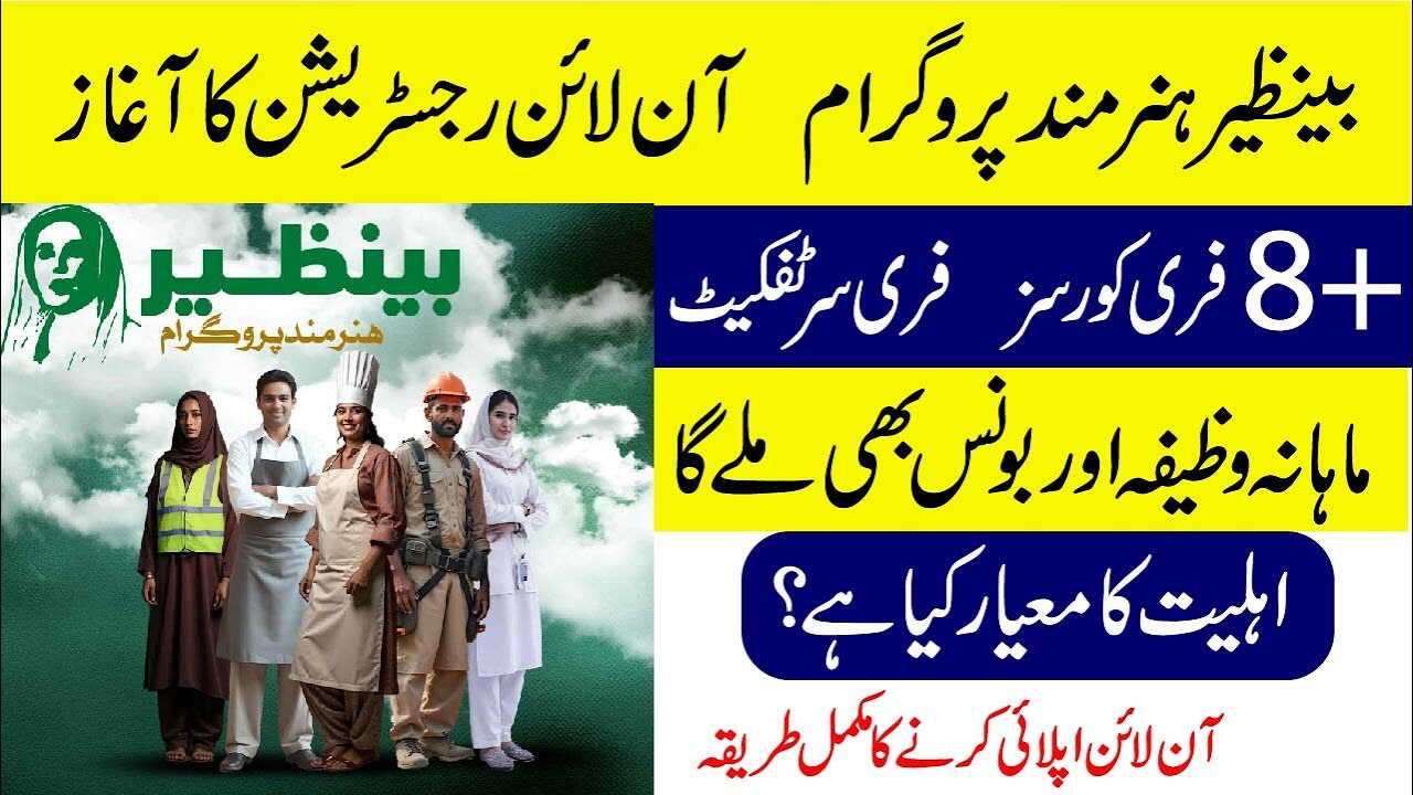 Benazir Hunarmand Program 2025 – Updates