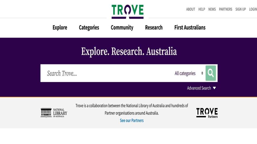 Trove Australia