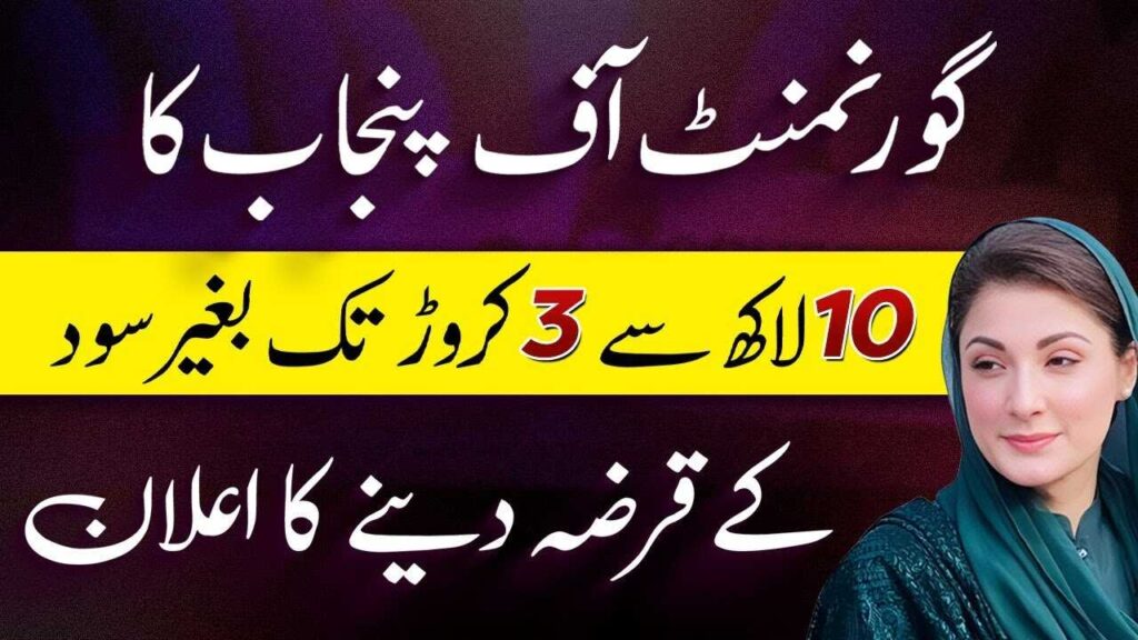 CM Punjab Asaan Karobar Finance 2025