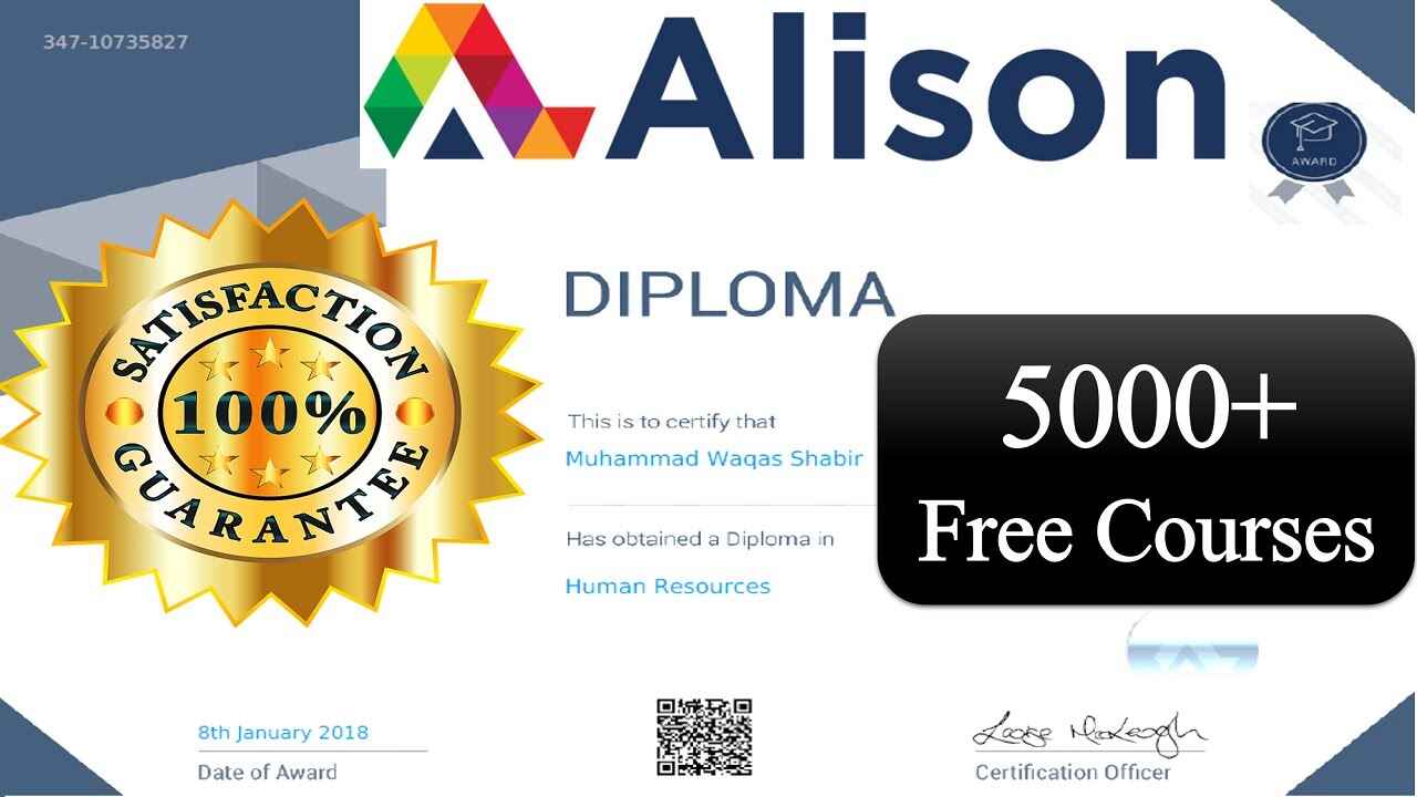 Alison Free Online Courses