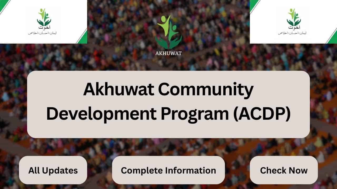 Akhuwat Community Development Program