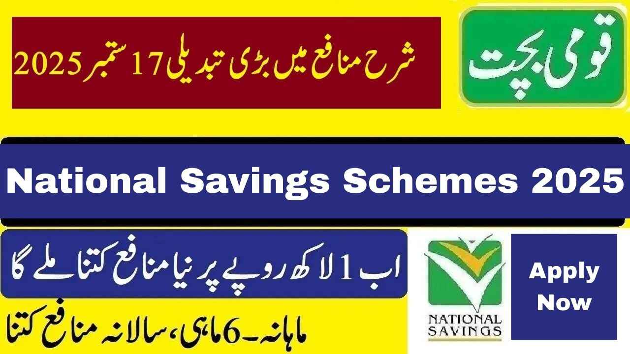 National Savings Schemes