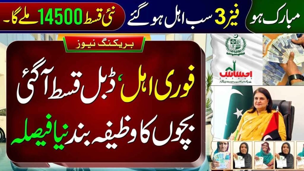 Benazir Kafaalat Program 2025