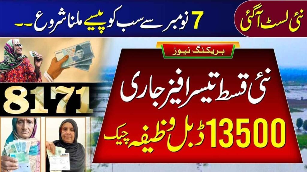 Benazir Kafaalat Program 2025